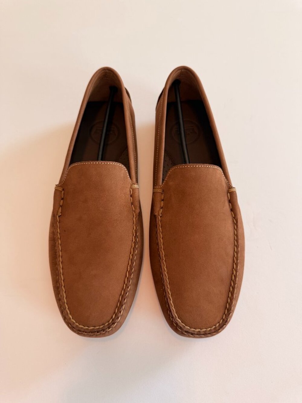 Brown Peter Millar Nubuck Driving Shoe - Size 9. NWT.